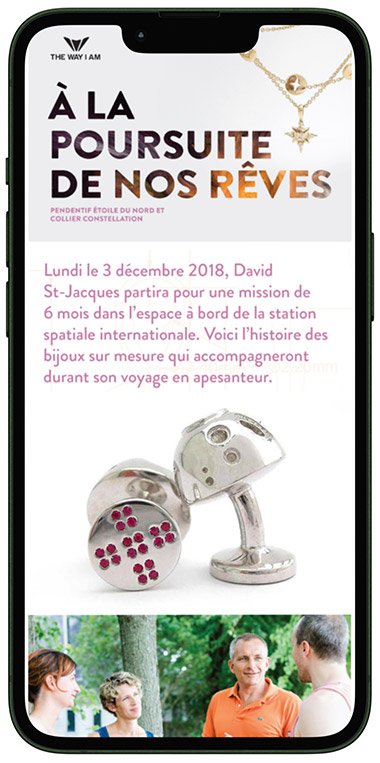 Jewelry brand email newsletter by Nexo Marketing: 8 high-ticket sales from one send